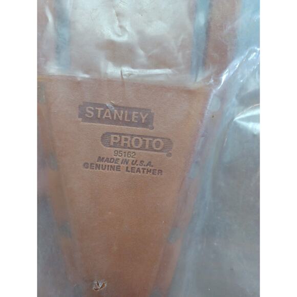 Stanley Proto Leather Canvas Geniune Made In USA # 95162 - Picture 4 of 4